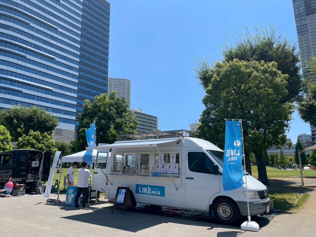 キッチンカーイベント｜アサヒグループジャパン株式会社 LIKE MILK