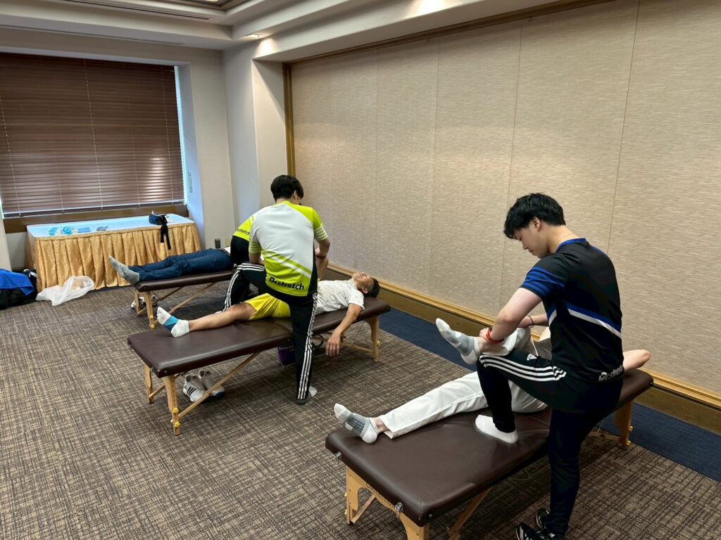 ゴルフストレッチ