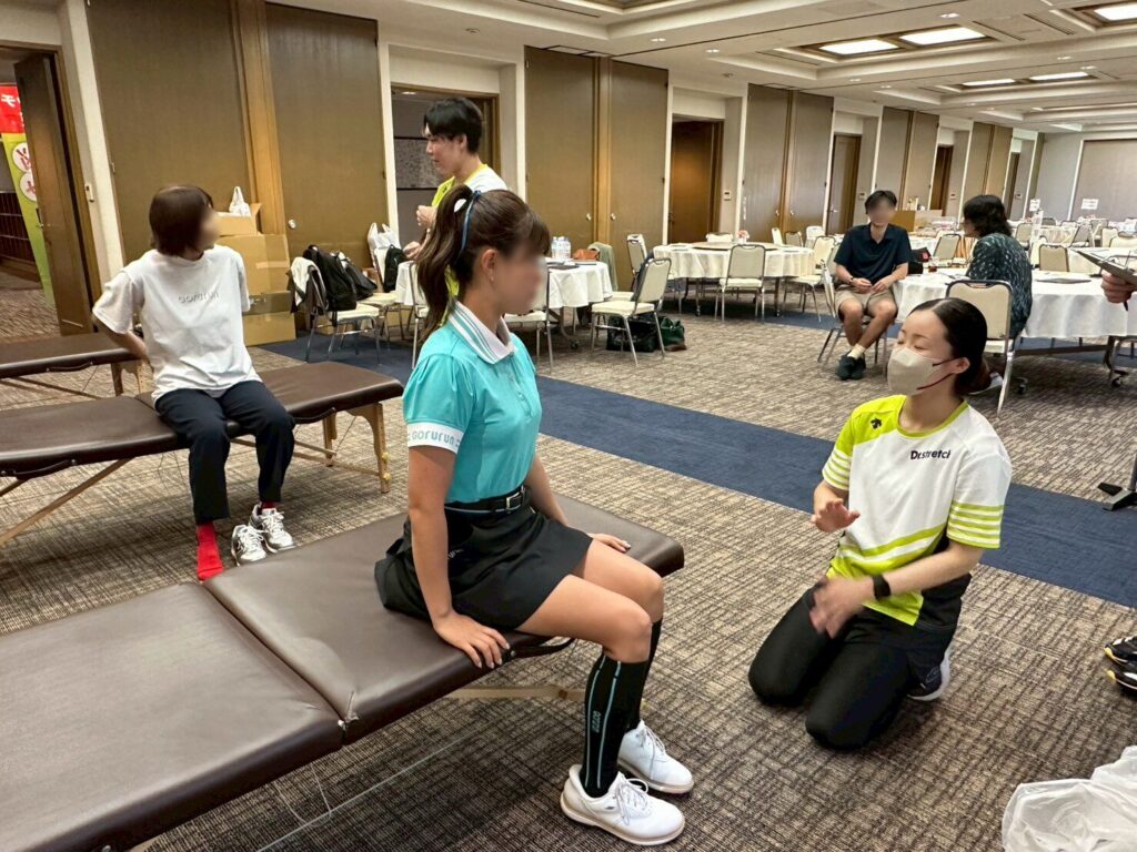 ゴルフストレッチ